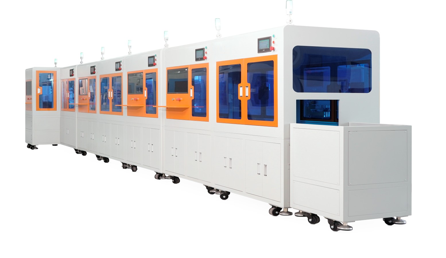 动力电池组半自动生产线